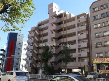 宝マンション引山の外観（北西側から）