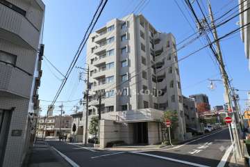 プラウド一社の外観(北側から）