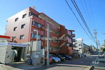 赤坂マンション石が根の外観(北側から）