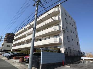 神丘コーポラスの外観(南東側から)