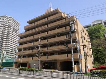 ロイヤルシャトー虹ヶ丘の外観（南東側から）