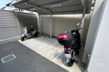 バイク置場