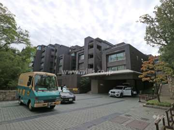 グランドヒルズ覚王山法王町華の邸の外観（北西側から）
