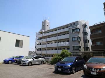 ナビシティ上社の外観（北西側から）