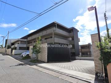 リアージュ本山ヒルズの外観（北西側から）