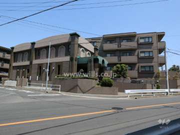 ライオンズガーデンヒルズ富士見台壱番館の外観(南側から)