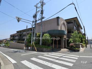 ライオンズガーデンヒルズ富士見台五番館の外観(北西側から)