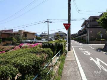 敷地に隣接する富士見公園