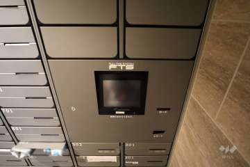 宅配ボックスの操作盤