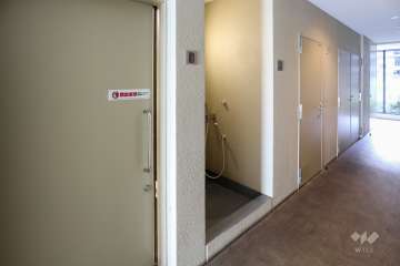 ゴミステーション、ペット足洗い場