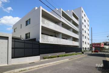 シティハウス上社ヒルズの外観（北西側から）