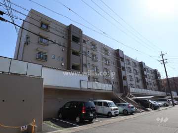 廻間公園マンションの外観(北東側から)