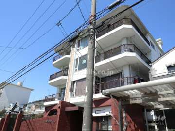 本郷ハイツの外観（南東側から）