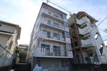 シャンポール猪子石の外観（北東側から）