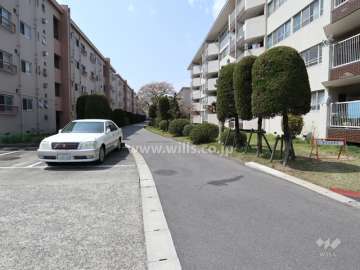 3、5棟間の通路