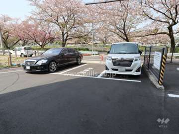 猪子石北住宅北側来客用駐車場