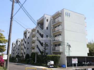 千代が丘団地111号棟の外観(北西側から)