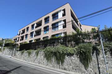ファインレジデンス住吉山手の外観（南西側から）