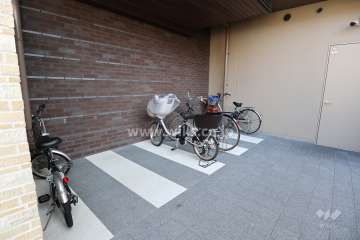 来客用駐輪場