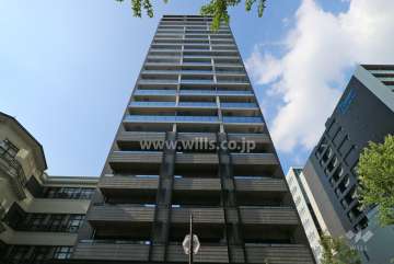 プラウドタワー名古屋伏見の外観（南側から）