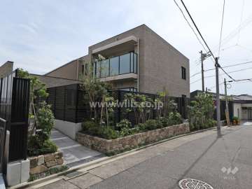 グランドメゾン覚王山丘上町の外観（北西側から）