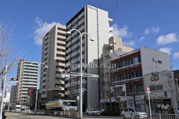 パルティール御器所の外観(南西側から)