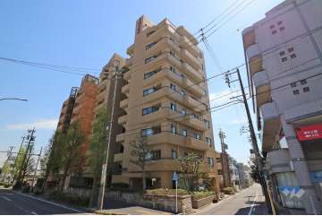 朝日プラザ川名の外観写真(北西側から)