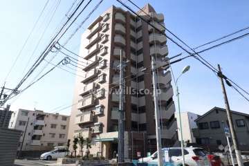 ローレルコート桜山丸屋町の外観（東側から）