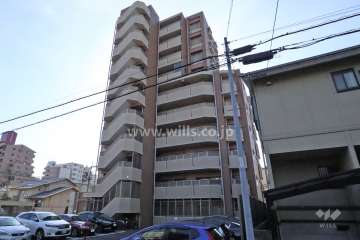 ローレルコート桜山丸屋町の外観（北側から）