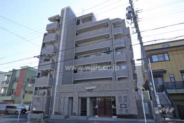 野村石川橋ヒルズの外観（北側から）
