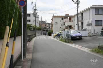 敷地の前面道路