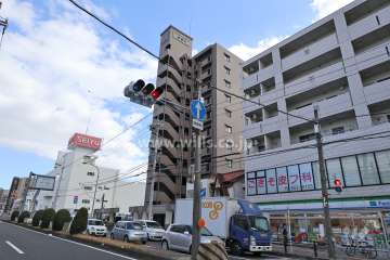 フレストステージ御器所の外観(北西側から)