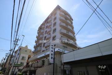 八事半僧坊マンションの外観(北側から)