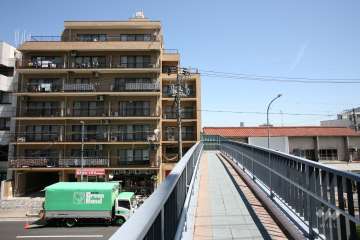 ライオンズマンション広路通りの外観(南側から)