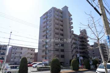 アイルシティ御器所２の外観（北東側から）