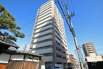 D'クラディア桜山の外観（南西側から）