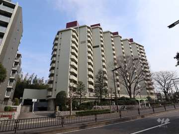 シーアイマンション山手の外観（北西側から）