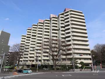 シーアイマンション山手の外観（南西側から）