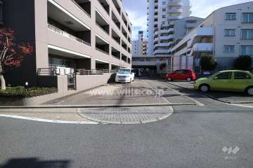 敷地南側の通路