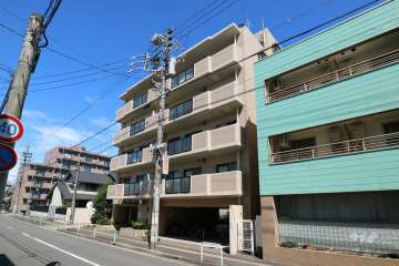 川名シティハウスの外観(南西側から)