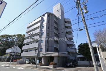 アメニティ川名の外観（北東側から）