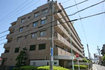 川名本町パークホームズの外観(西側から)