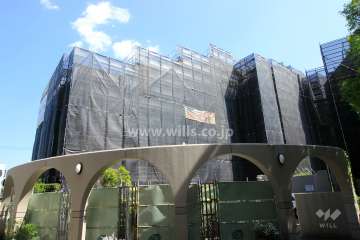 サザンヒル八事１号棟の外観（西側から）※2019年5月現在大規模修繕工事中