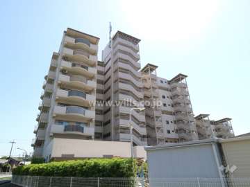 檀渓アイリスの外観（北東側から）