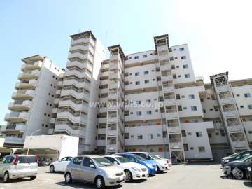 檀渓アイリスの外観（北側から）