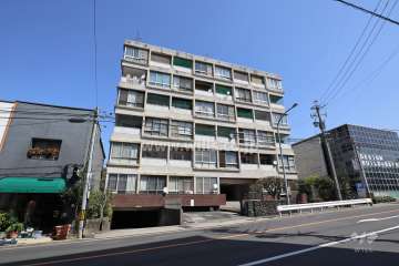 南山アビタシオンの外観（南西側から）