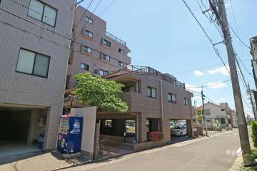 オーラム川原通の外観(北西側から)