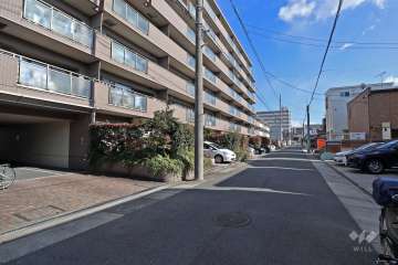 敷地南側前面道路（広路第8号）