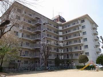仁川スカイハイツの外観（北東側から）