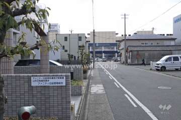 敷地西側前面道路